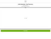 Tablet Screenshot of littleszechuanca.com